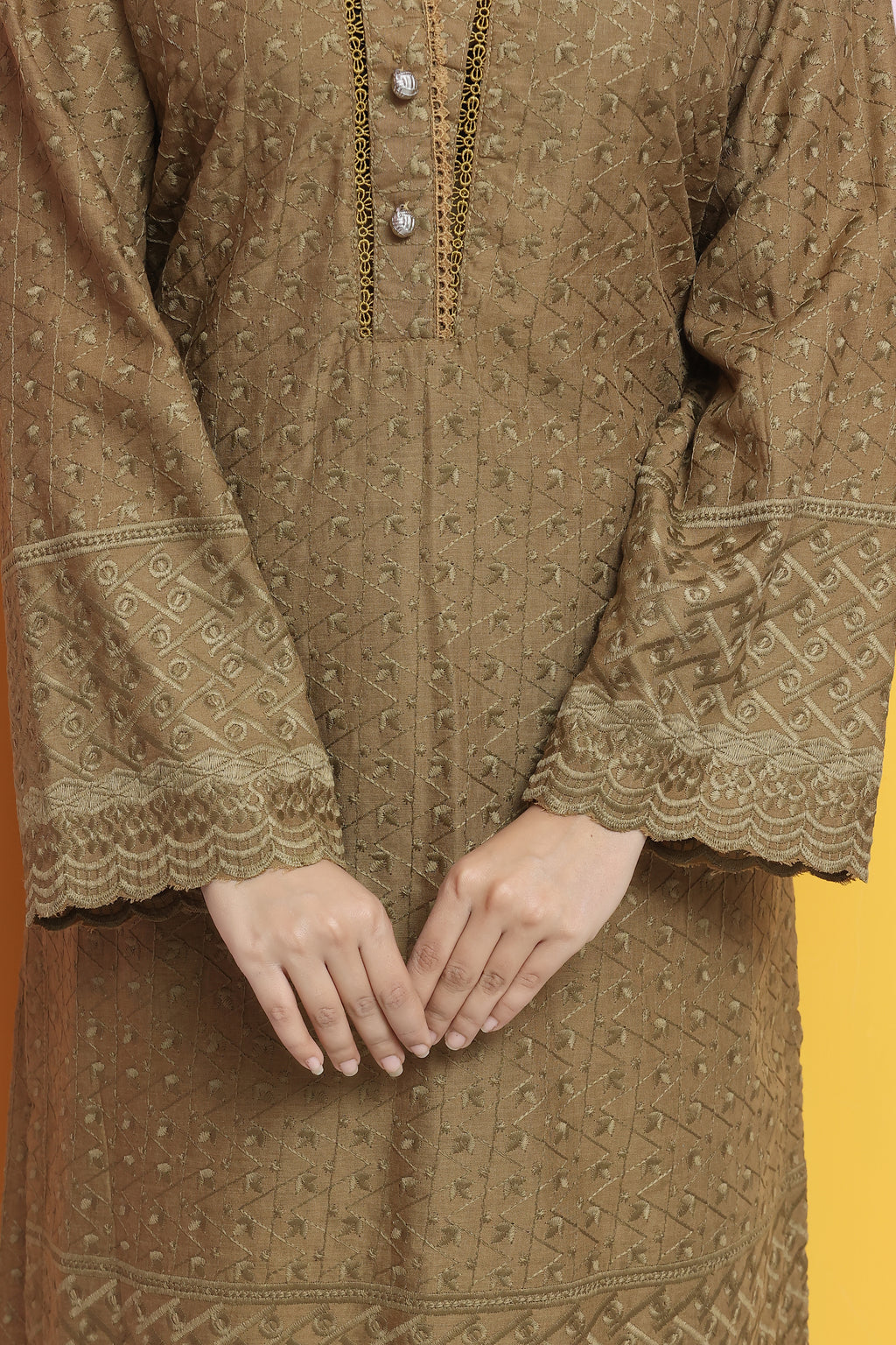 Premium Chikankari Ready-to-Wear 2pcs suit