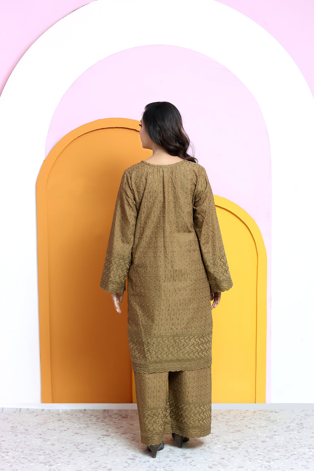 Premium Chikankari Ready-to-Wear 2pcs suit