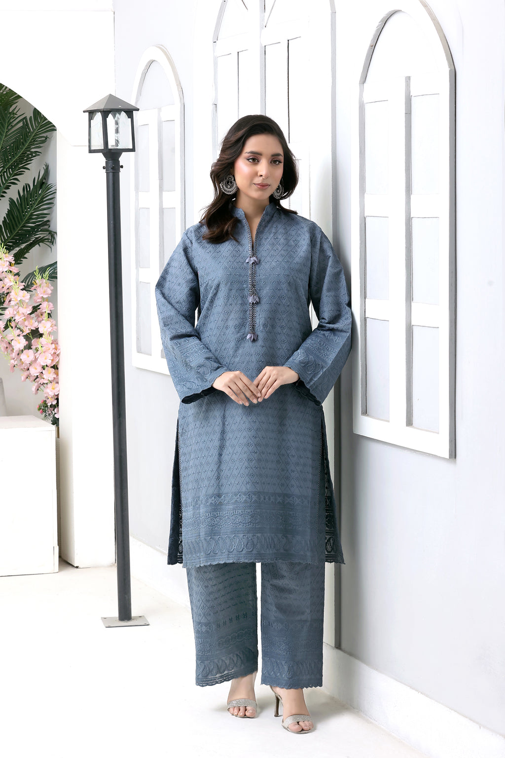 Surmai Premium Chikankari Ready-to-Wear 2pcs suit