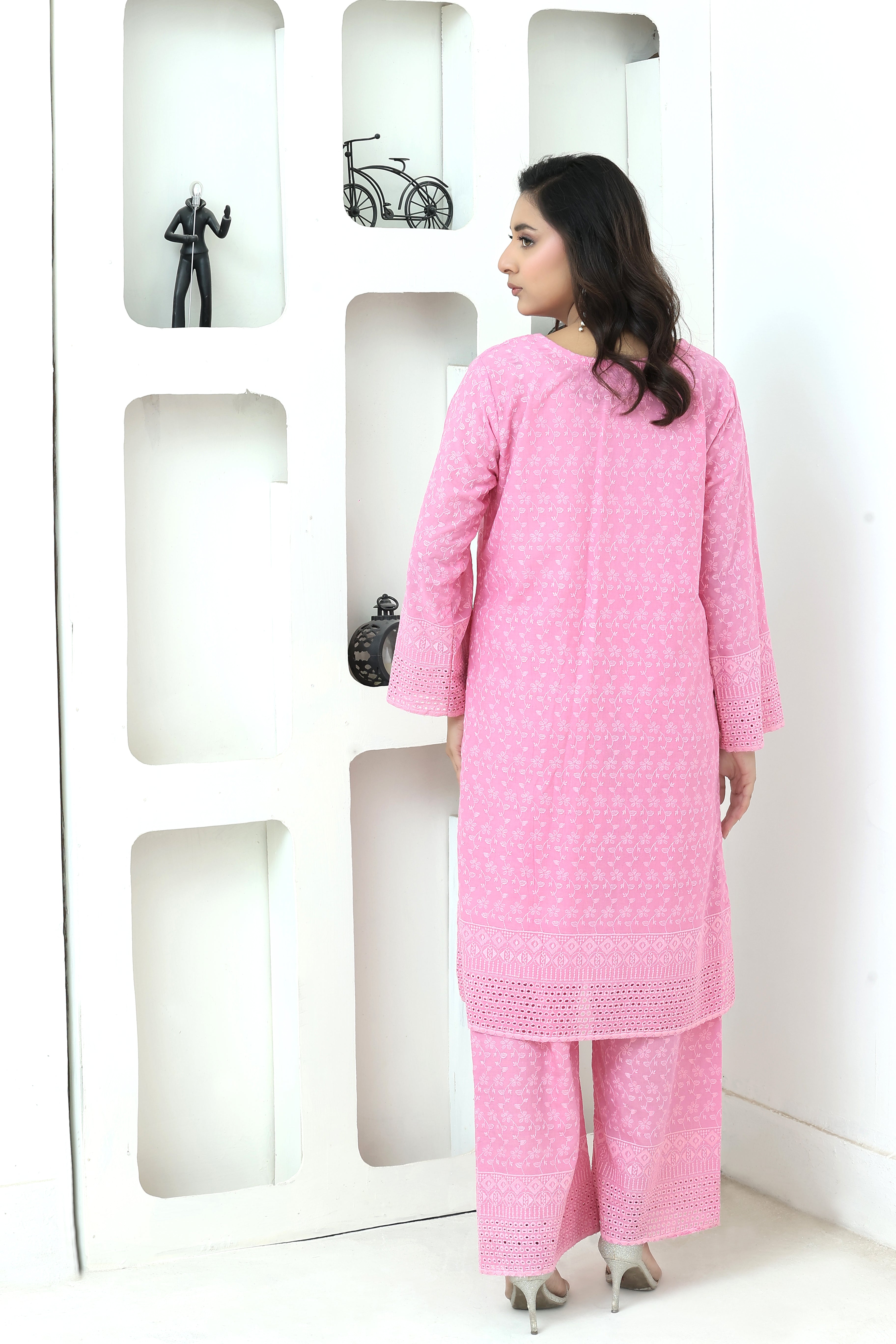 Premium Chikankari Ready-to-Wear 2pcs suit