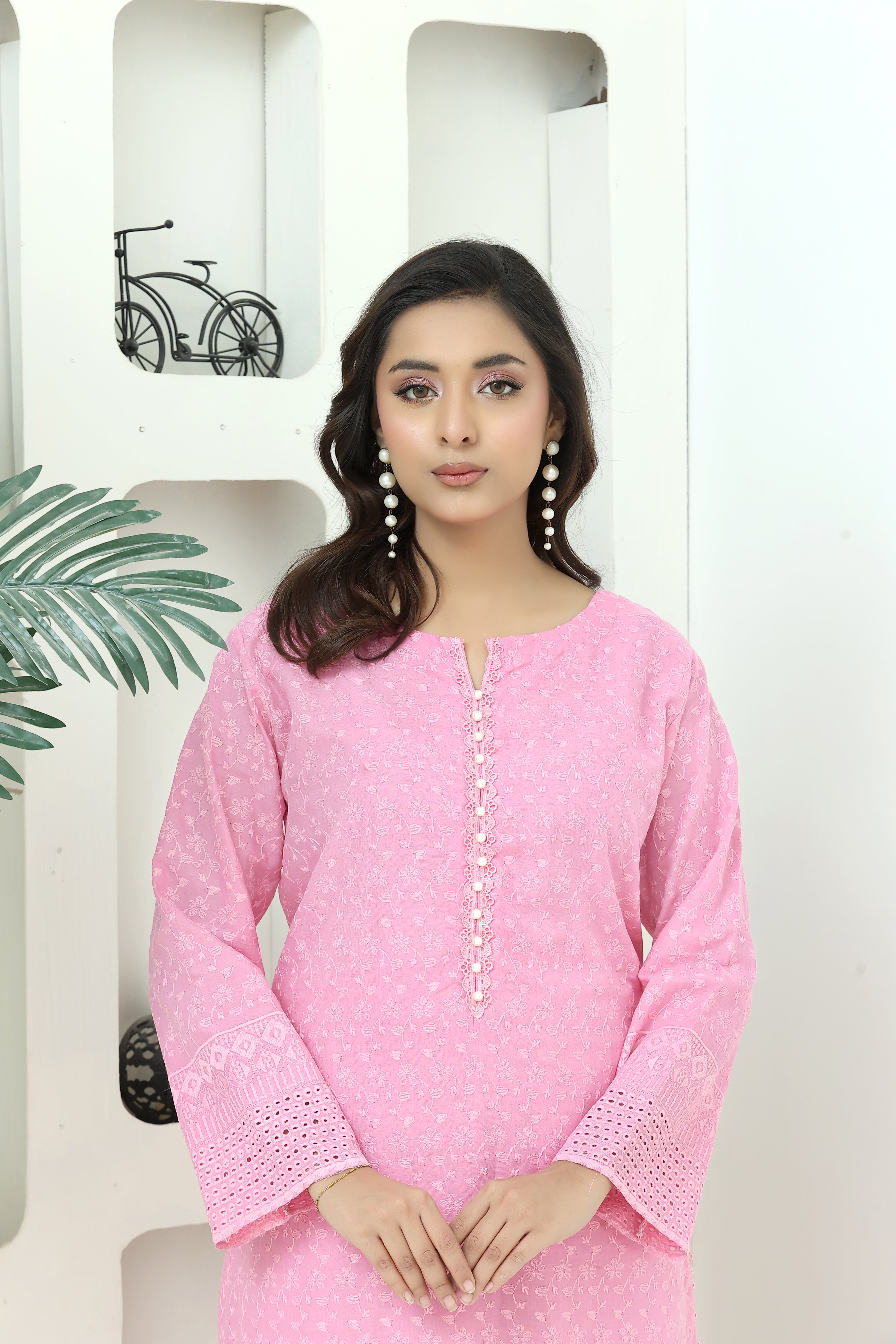 Premium Chikankari Ready-to-Wear 2pcs suit