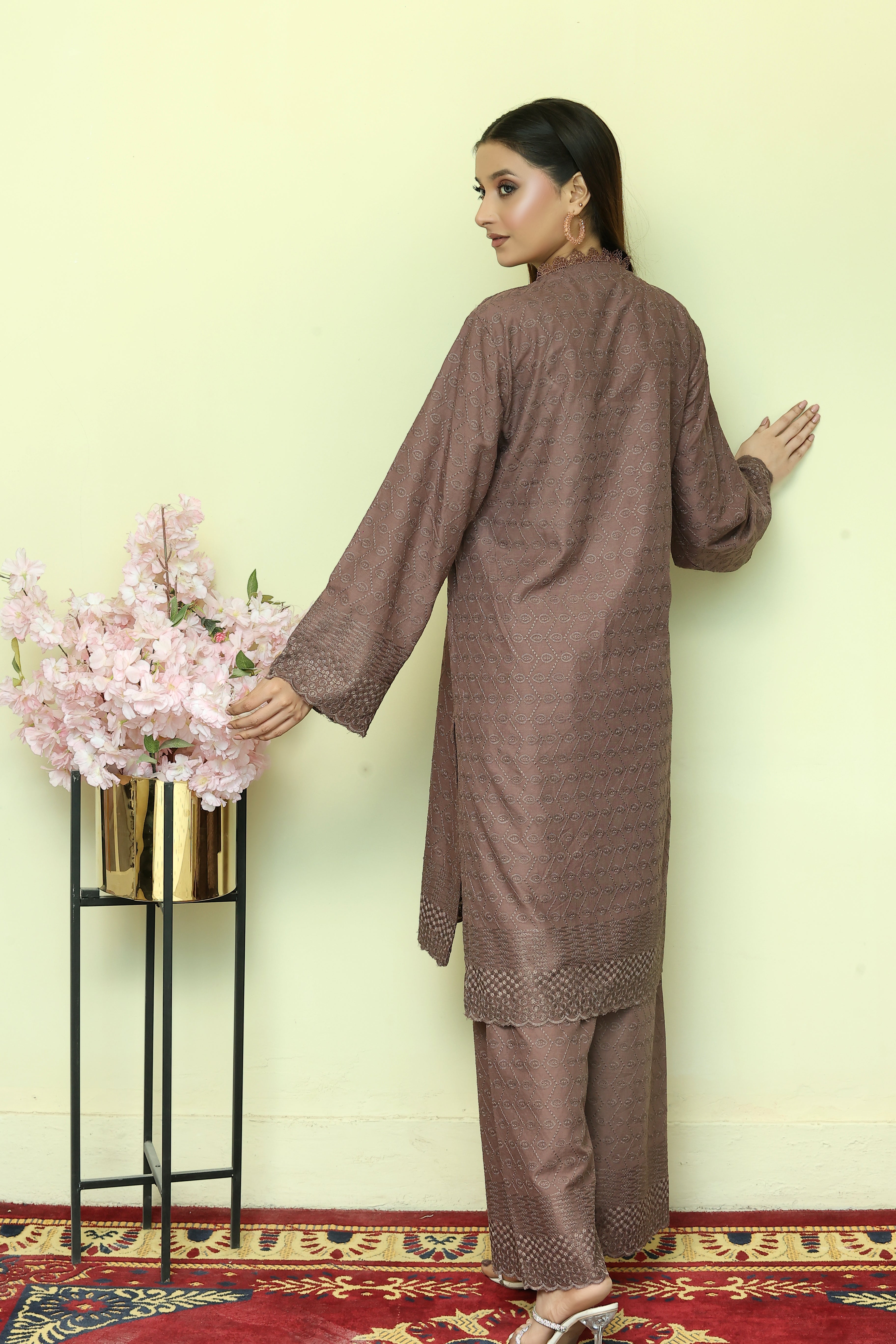 Premium Chikankari Ready-to-Wear 2pcs suit