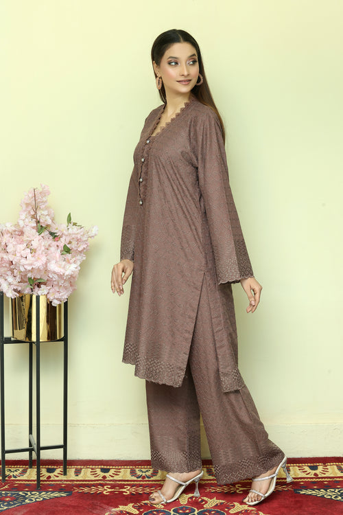 Kasturi Premium Chikankari Ready-to-Wear 2pcs suit