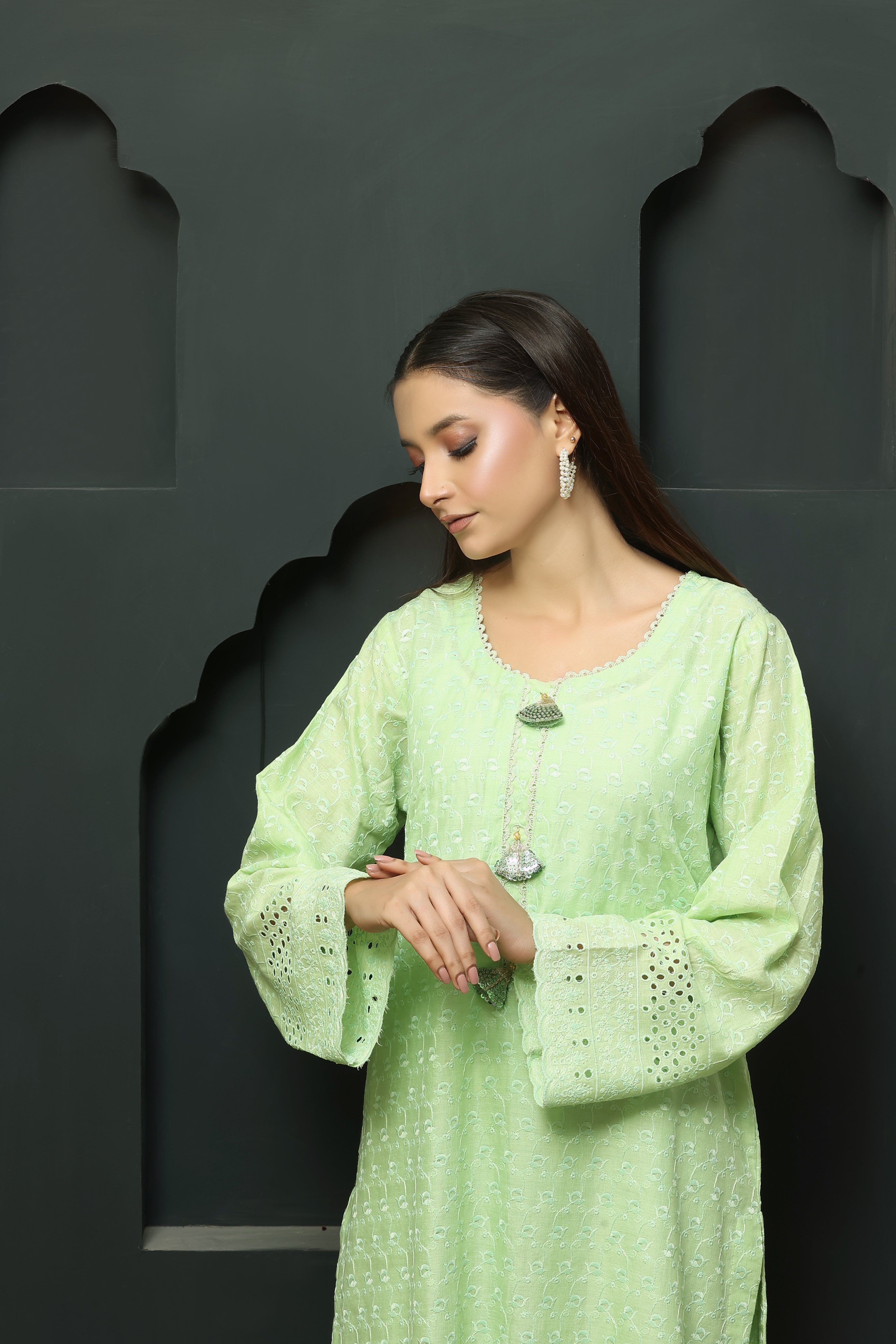 Premium Chikankari Ready-to-Wear 2pcs suit