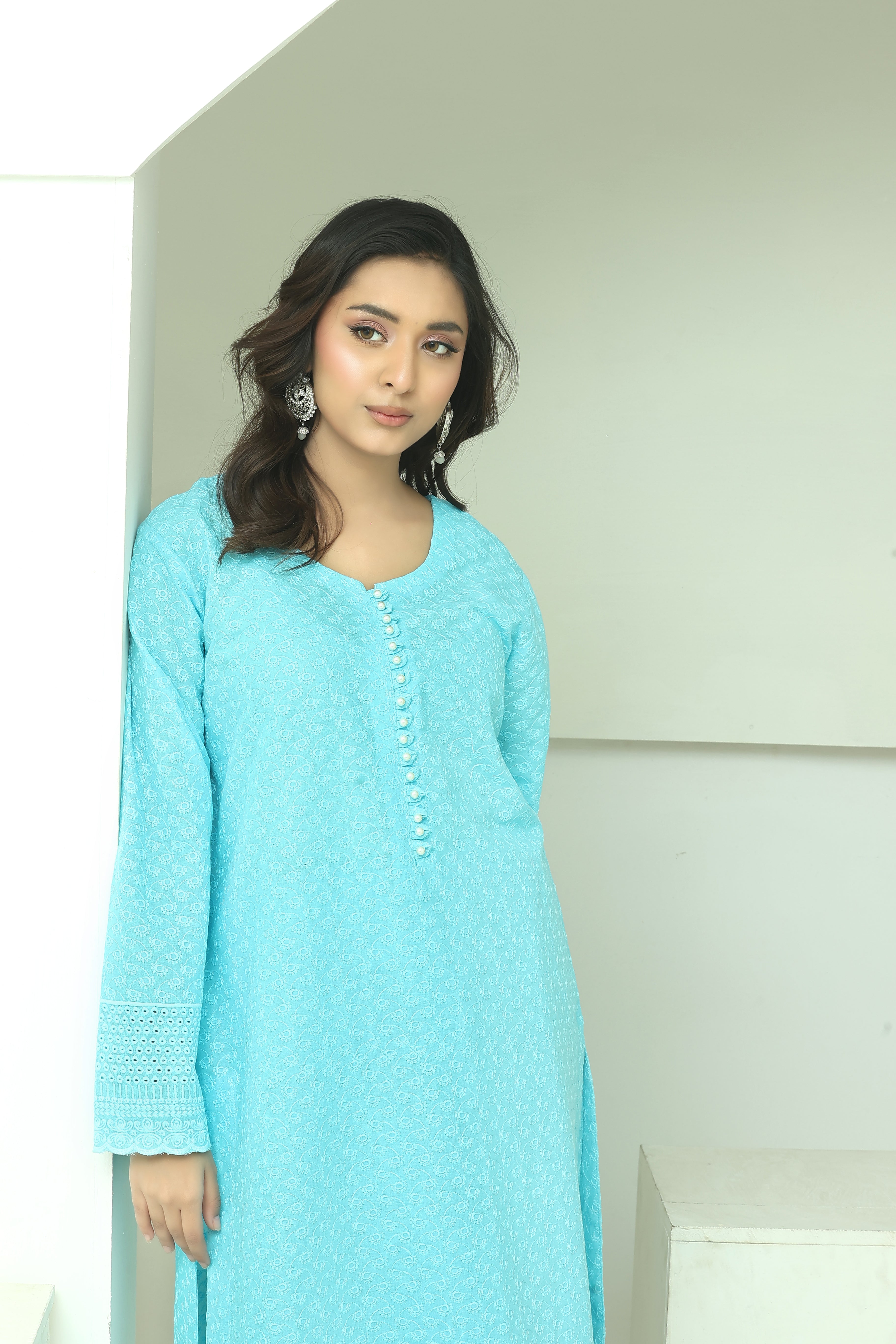 Premium Chikankari Ready-to-Wear 2pcs suit