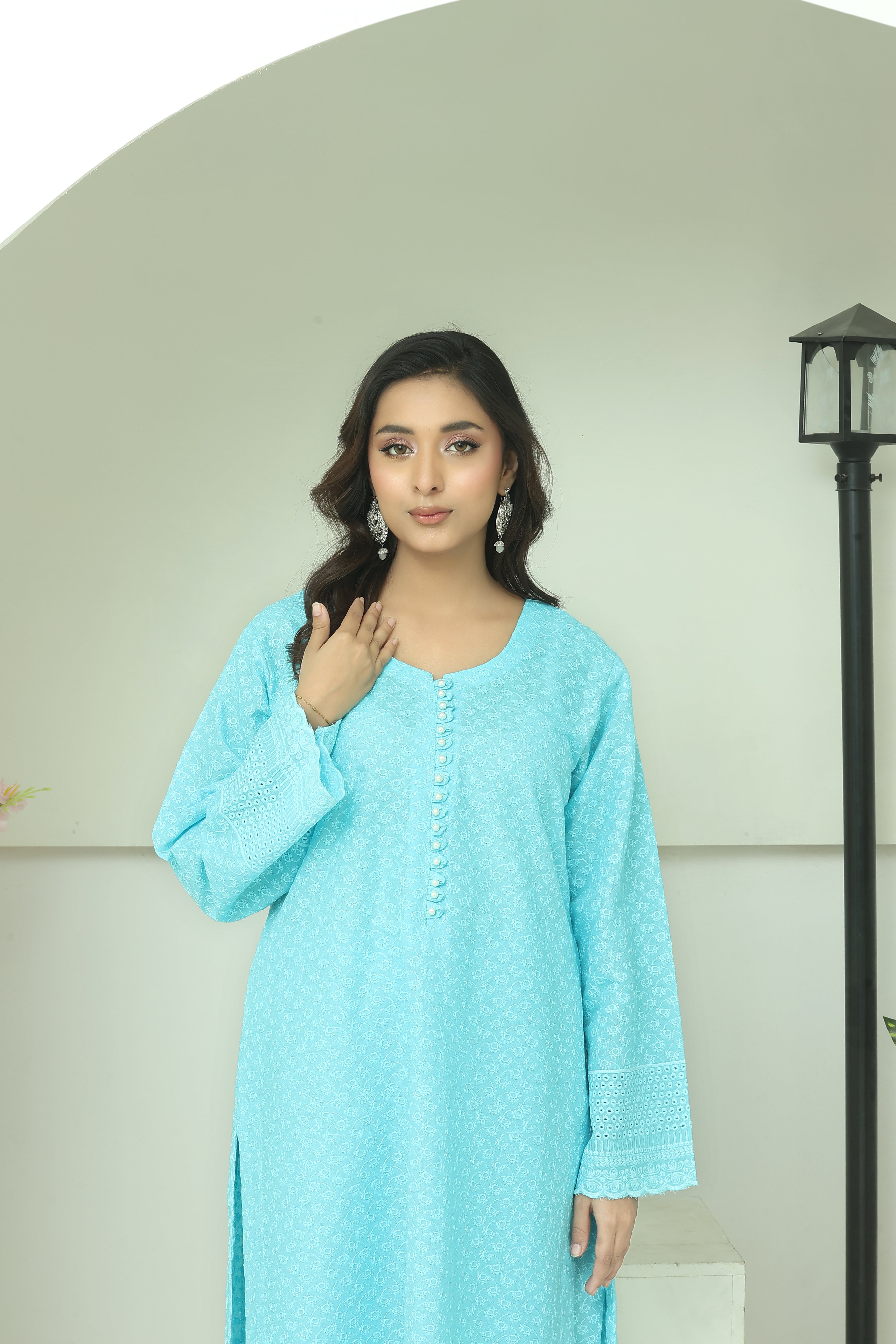 Premium Chikankari Ready-to-Wear 2pcs suit
