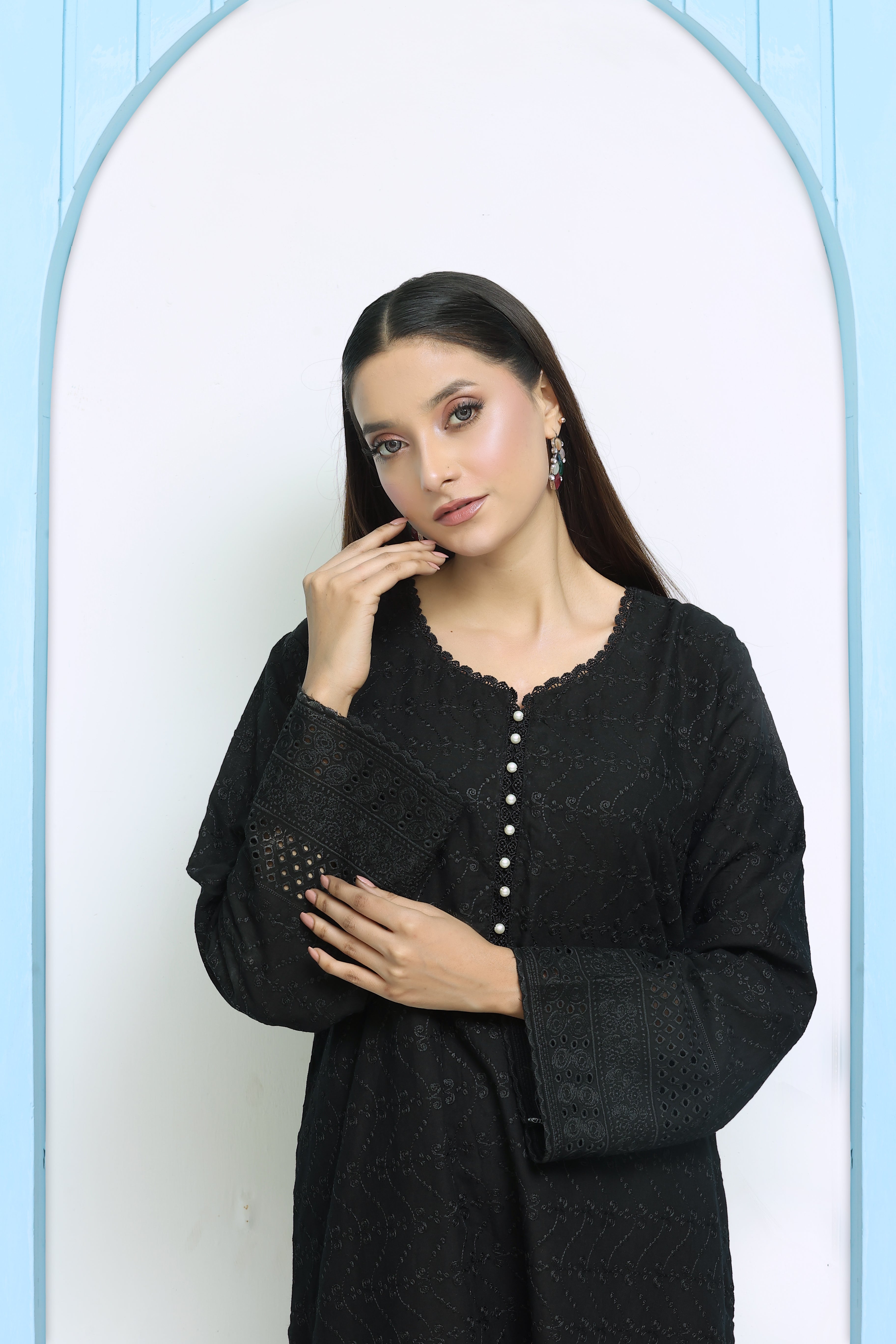 Premium Chikankari Ready-to-Wear 2pcs suit