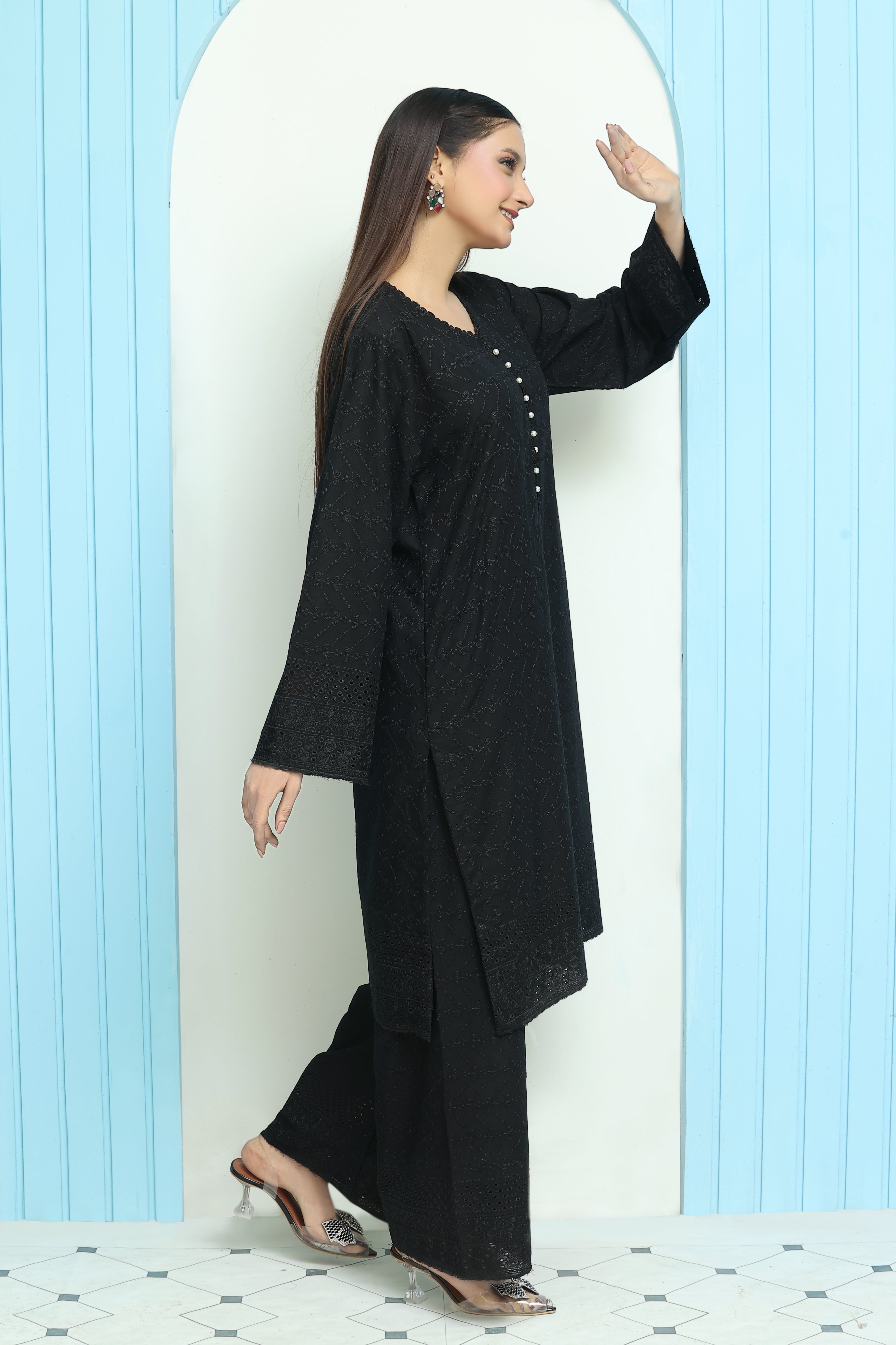 Premium Chikankari Ready-to-Wear 2pcs suit