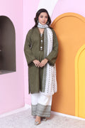 Sage Premium Chikankari Unstitched 3pcs suit