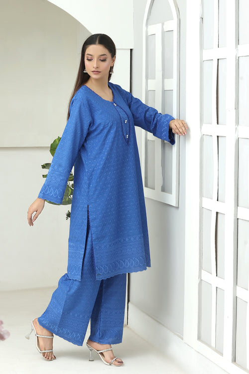 Premium Chikankari Ready-to-Wear 2pcs suit