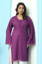 Premium Chikankari Unstitched 3pcs suit