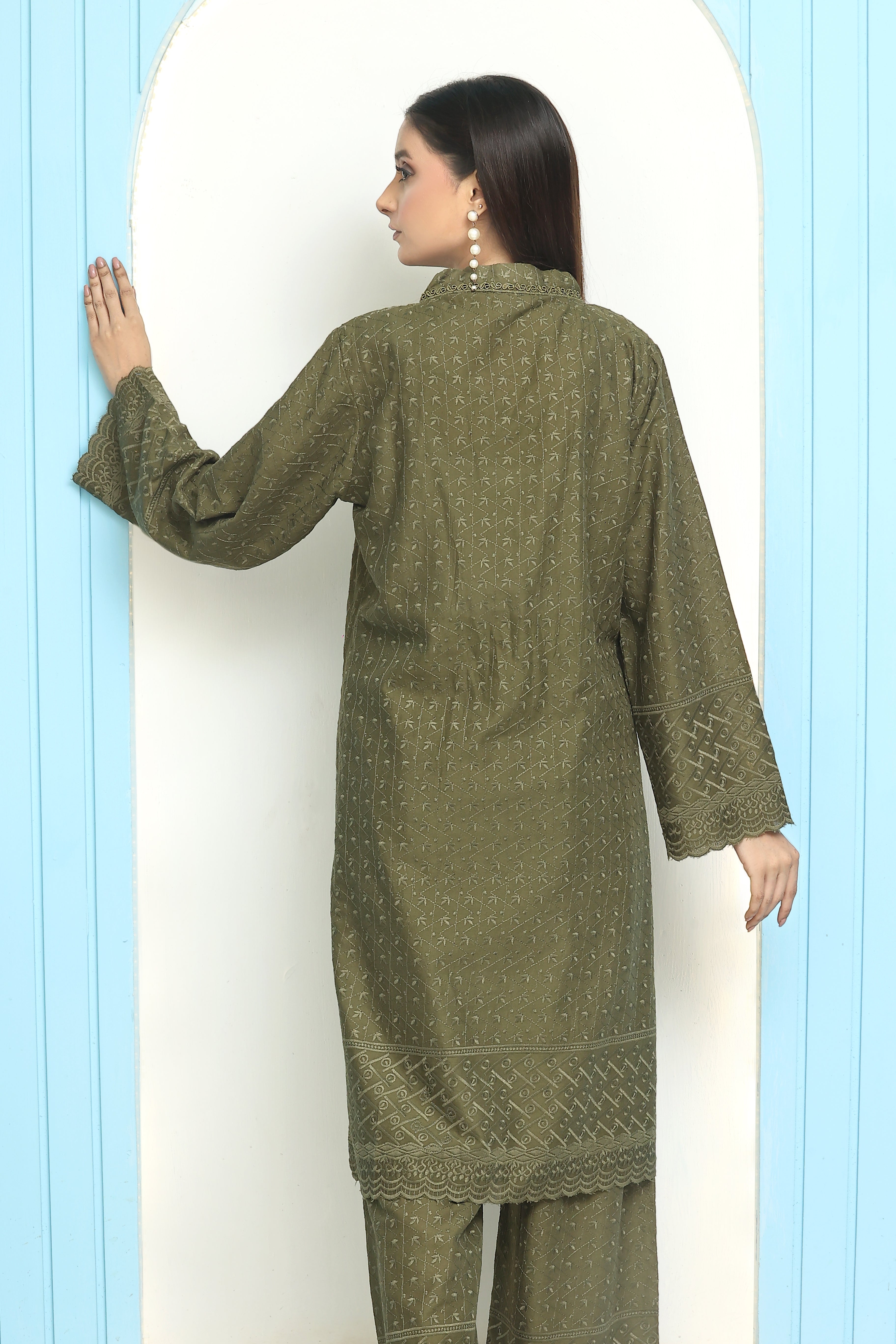 Zaytun Premium Chikankari Ready-to-Wear 2pcs suit