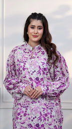 Orchid Muse – 2 Piece Printed Co-ord Set | The Western Edit