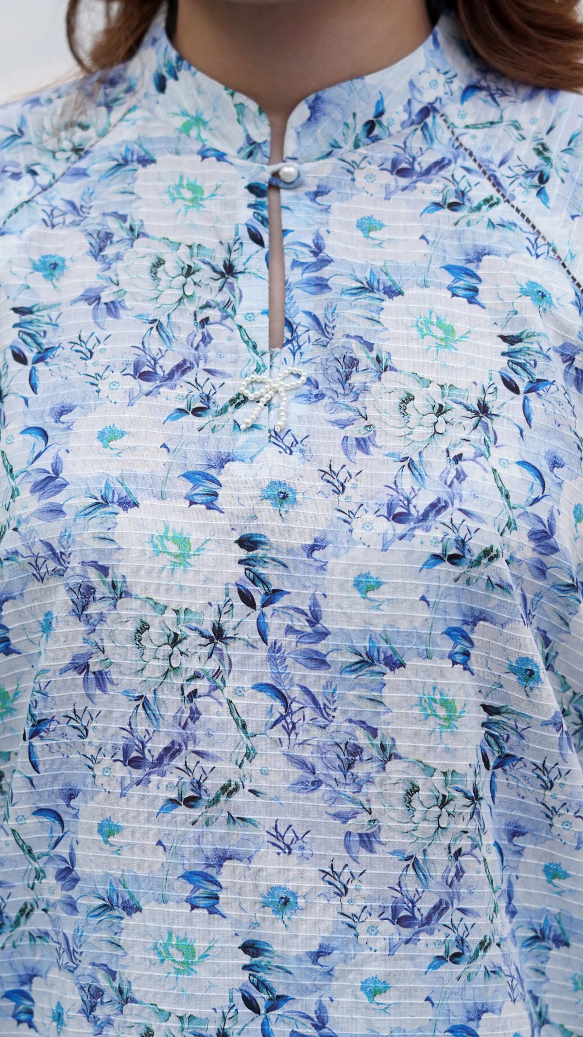 Azure Garden – 2 Piece Printed Co-ord Set | The Western Edit