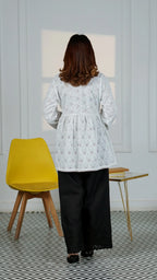 Snowdrop Eyelet Wrap Top | The Western Edit