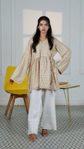 Desert Rose Eyelet Wrap Top | The Western Edit